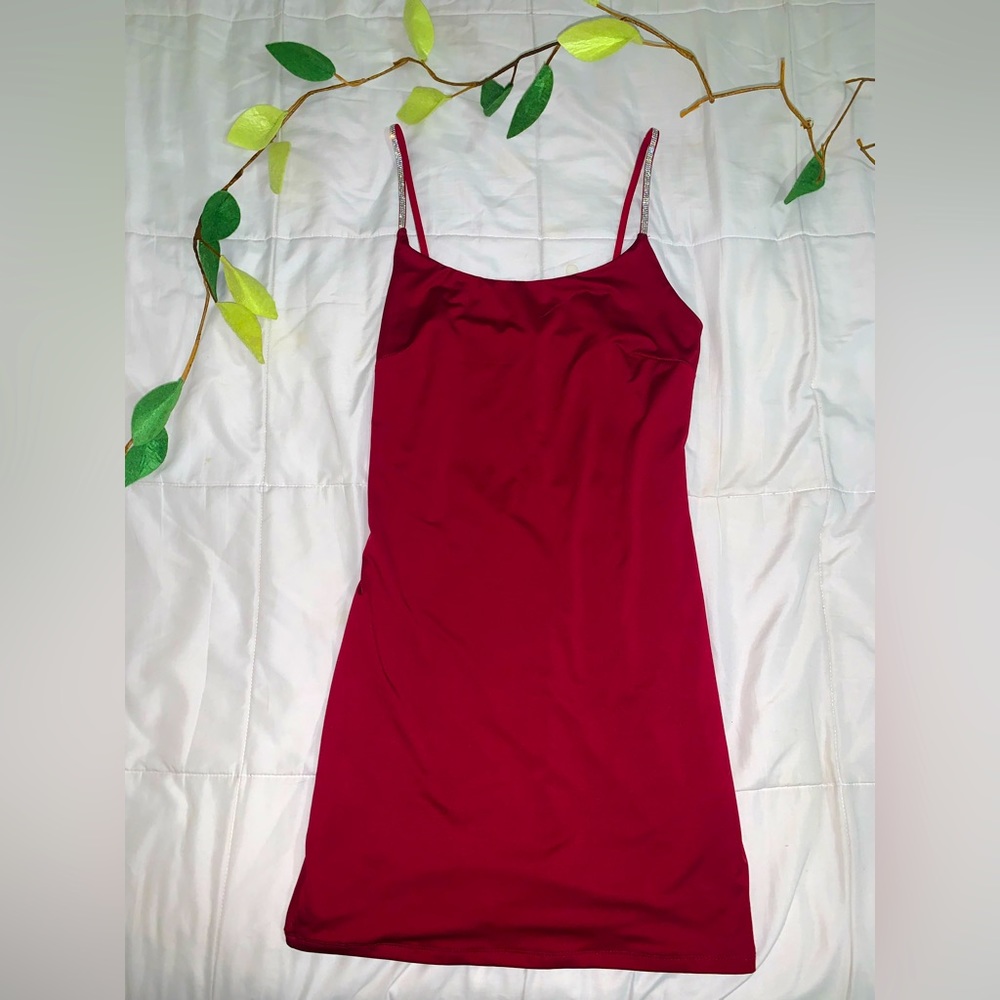 Red dress